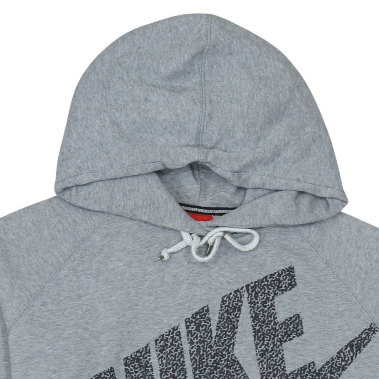 Nike Men's Grey Pullover Hoodie L Logo Graphic Sportswear