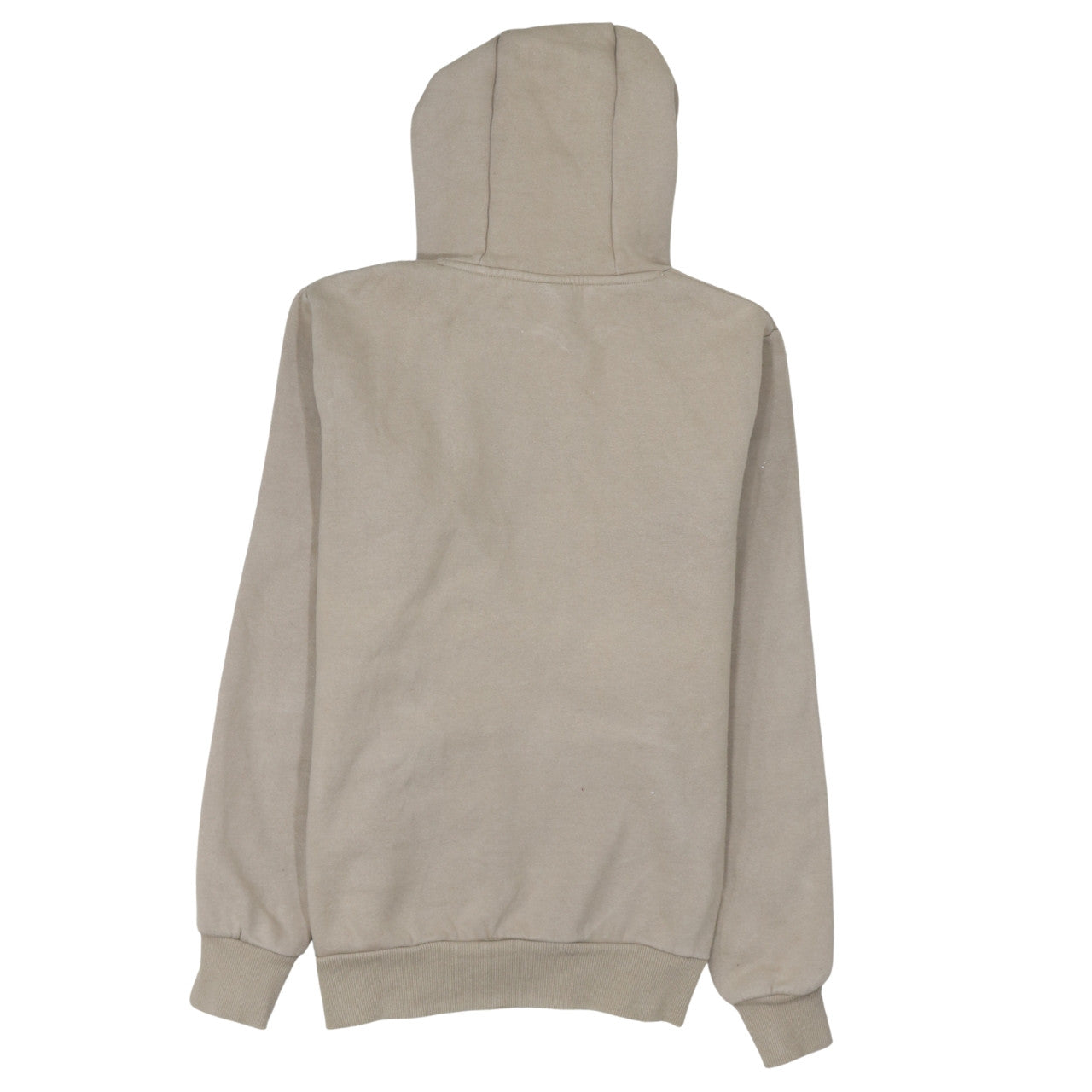 Ellesse Men's Beige Pullover Hoodie XS Regular Fit Logo Fleece