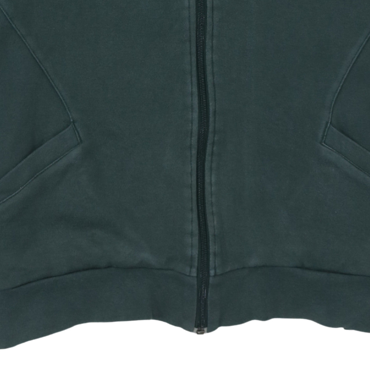 Adidas Men’s Green Full Zip Hoodie Size M Sportswear