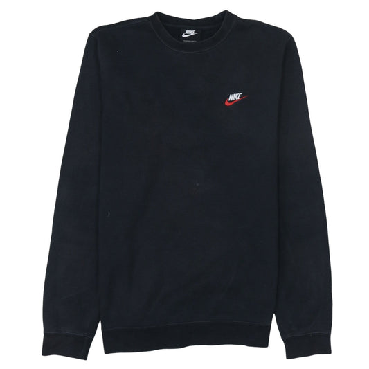 Nike Men's Black Crew Neck Pullover Sweatshirt M