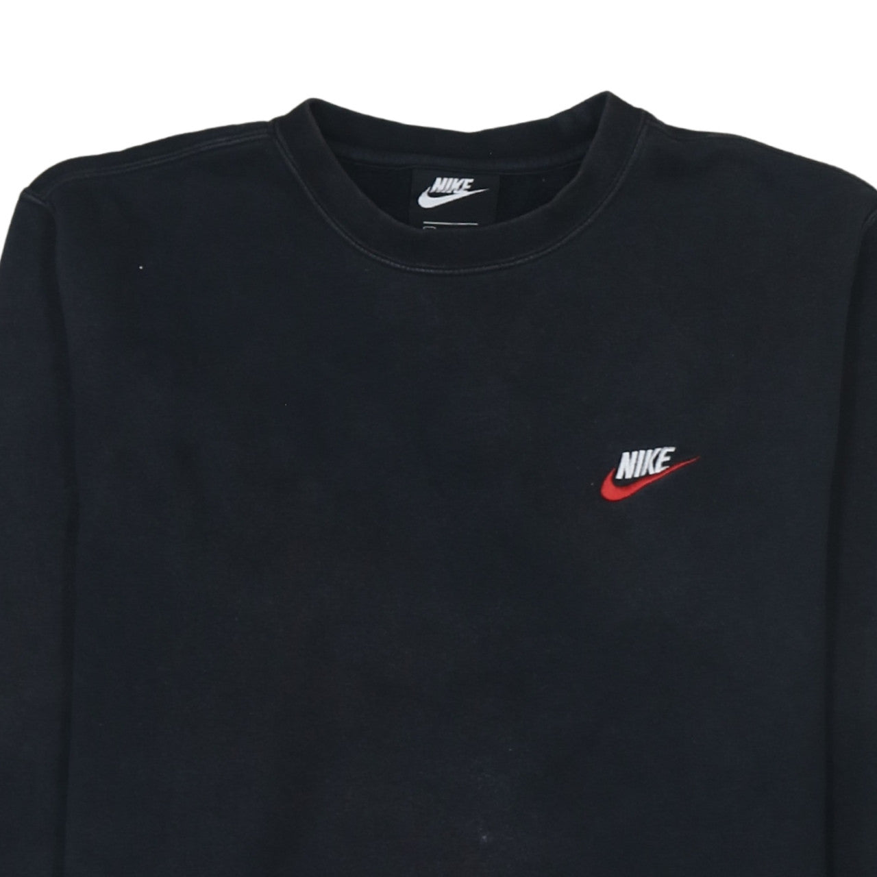 Nike Men's Black Crew Neck Pullover Sweatshirt M