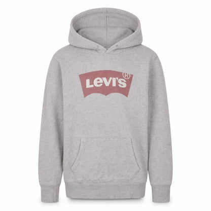 Levi's Men's Grey XS Pullover Hoodie Logo Graphic Sweatshirt