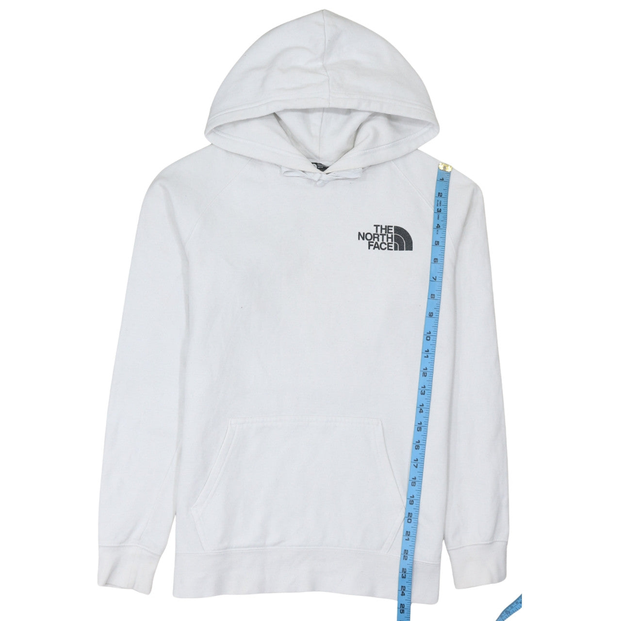 The North Face Women's White Pullover Hoodie M Cotton Blend