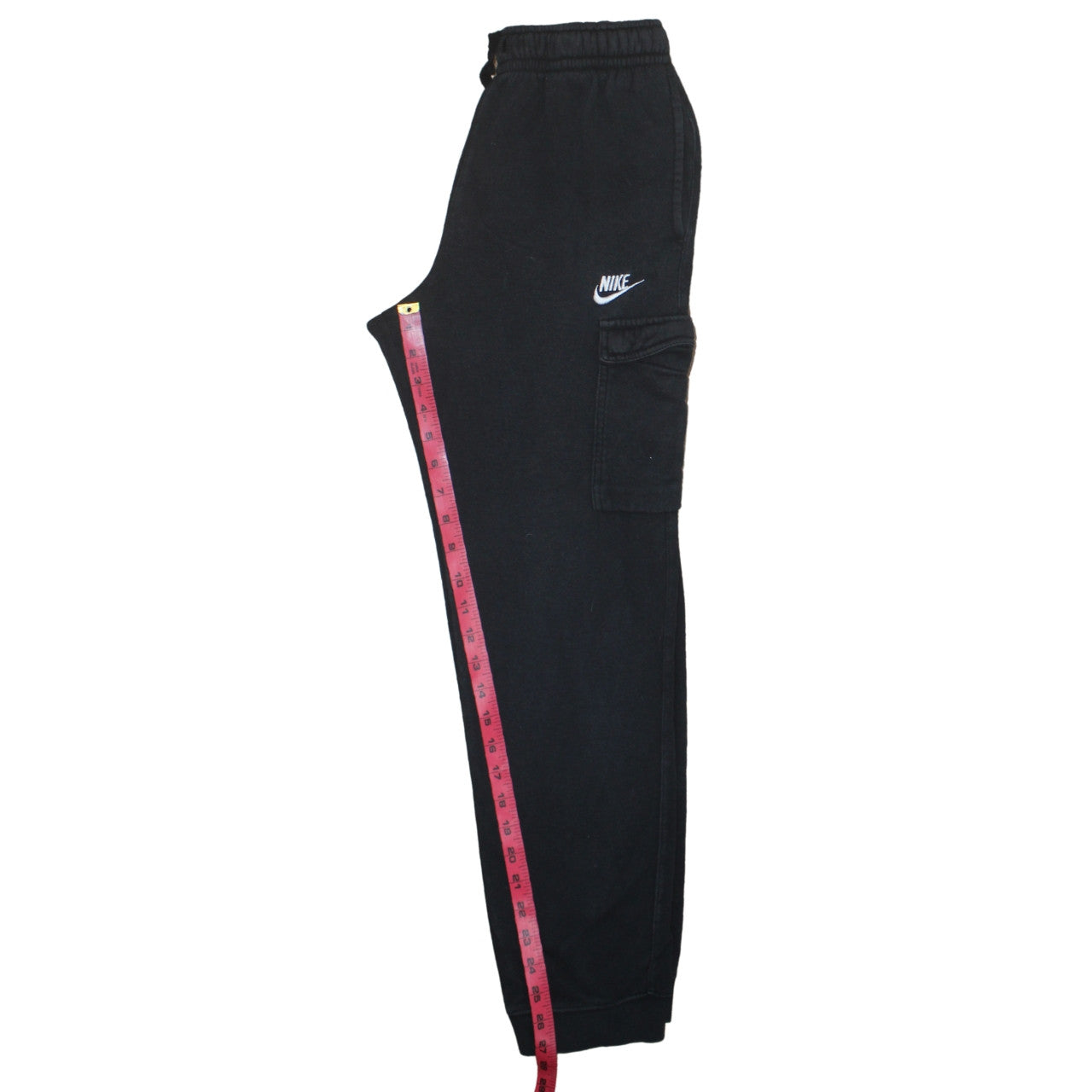 Nike Boys Black XL Jogger Activewear Trousers Fleece Pockets Drawstring