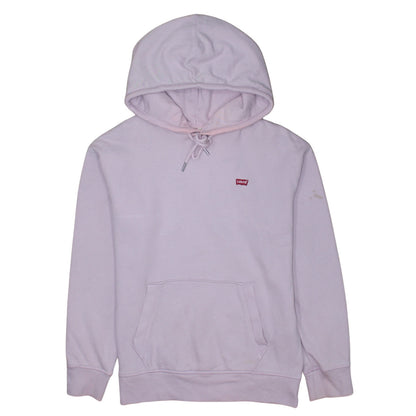 Levi's Men's Pink XS Pullover Hoodie with Logo