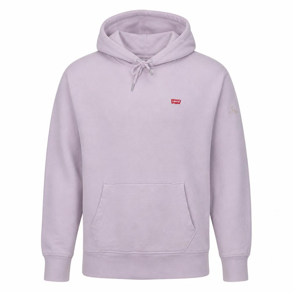 Levi's Men's Pink XS Pullover Hoodie with Logo