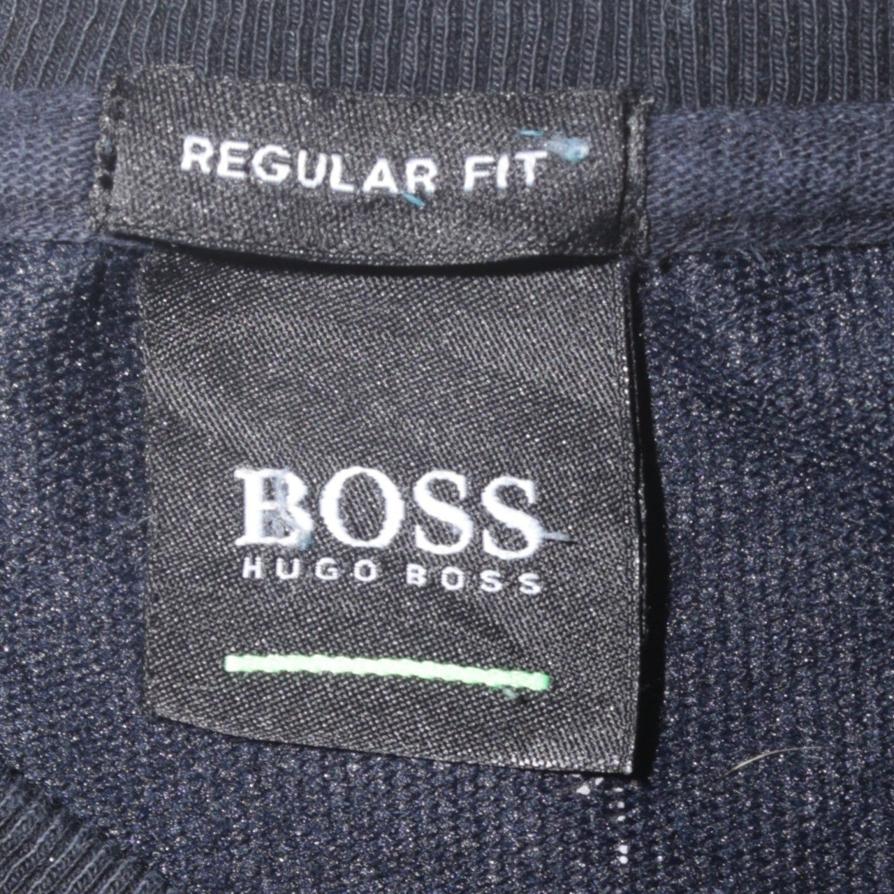 Hugo Boss Men's Black Regular Fit Logo Sweatshirt Size L