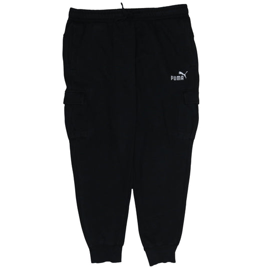Puma Men's Black XL Cargo Jogger Sweatpants Activewear Trousers