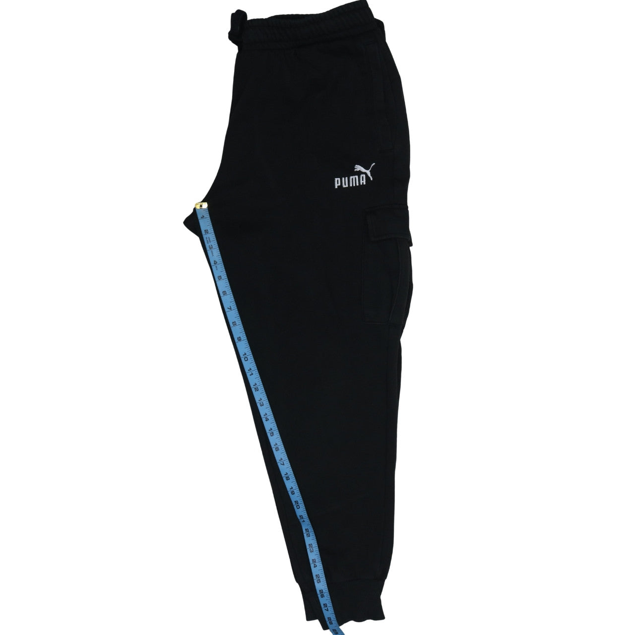 Puma Men's Black XL Cargo Jogger Sweatpants Activewear Trousers