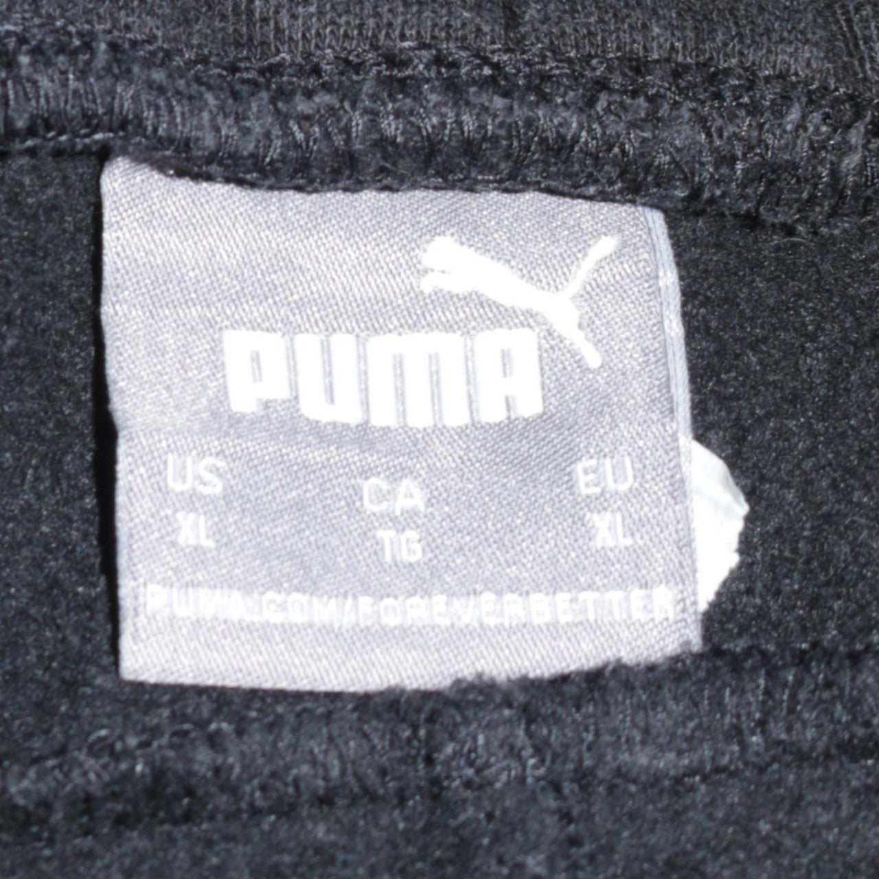 Puma Men's Black XL Cargo Jogger Sweatpants Activewear Trousers