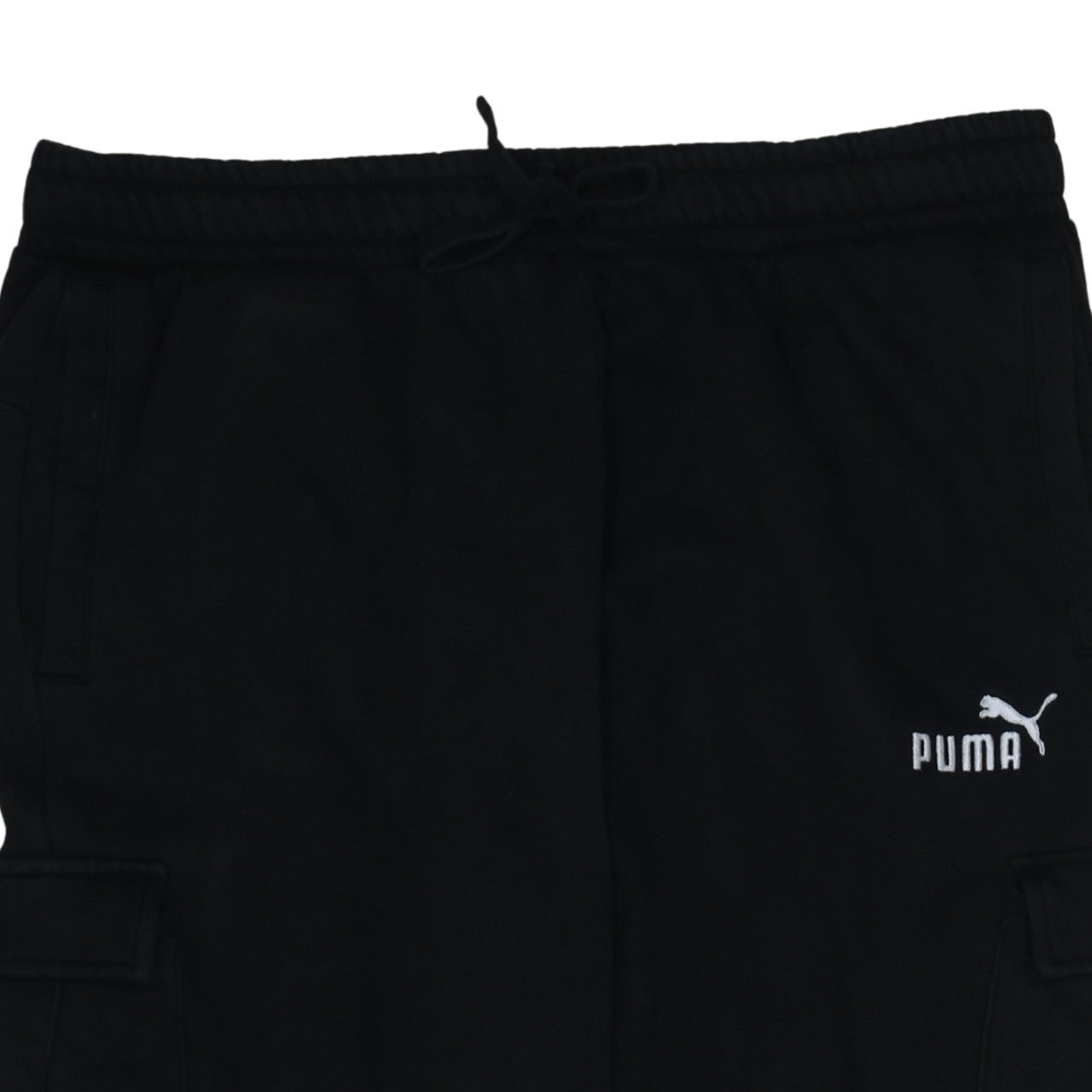 Puma Men's Black XL Cargo Jogger Sweatpants Activewear Trousers