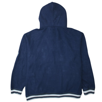 Brand and care label for Lee Cooper Men's Blue XL Pullover Hoodie Vintage Style