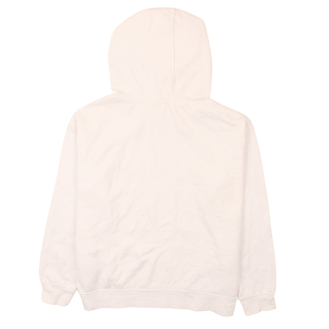 Disney Women's White Mickey Mouse Hoodie Size 14 Pullover Sweatshirt
