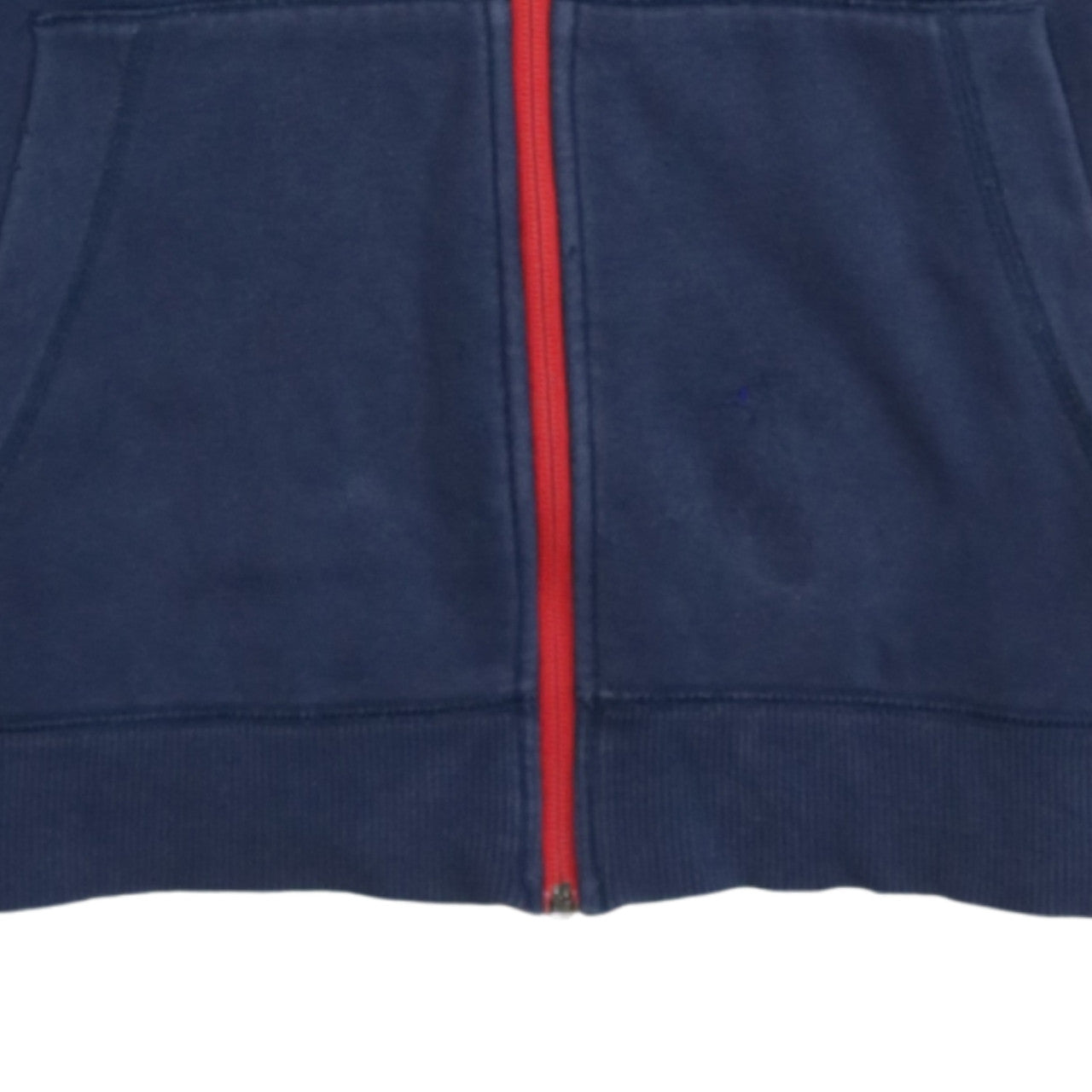 Under Armour Men Blue Full Zip Hoodie S Sports Training Fleece