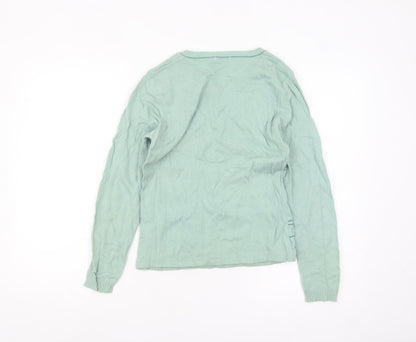 Marks & Spencer Women Green Medium Pullover Jumper