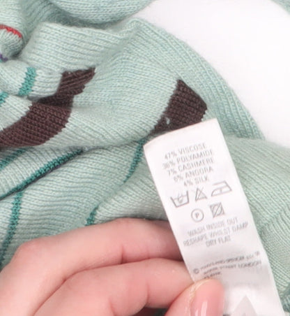 Marks & Spencer Women Green Medium Pullover Jumper