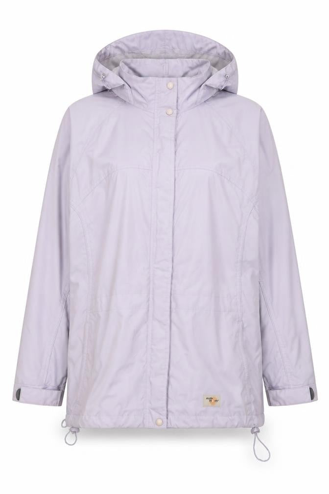 Arctic Storm Women’s Purple Waterproof Hooded Rain Jacket L