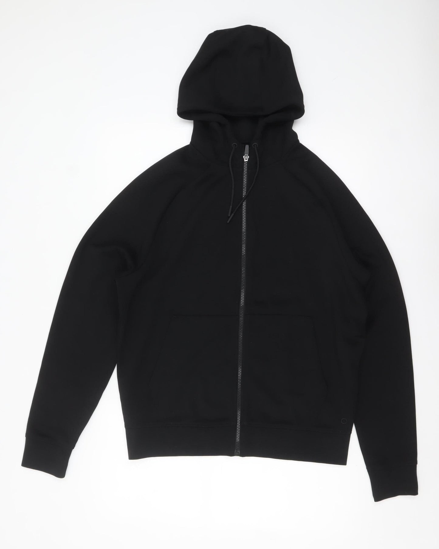 Marks and Spencer Men's Black Full Zip Hoodie Size S Regular Fit