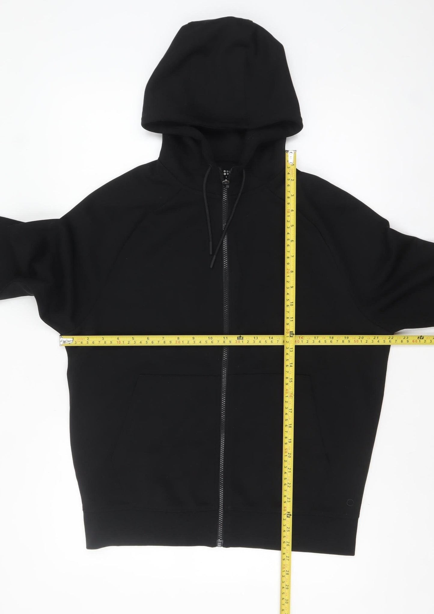 Marks and Spencer Men's Black Full Zip Hoodie Size S Regular Fit