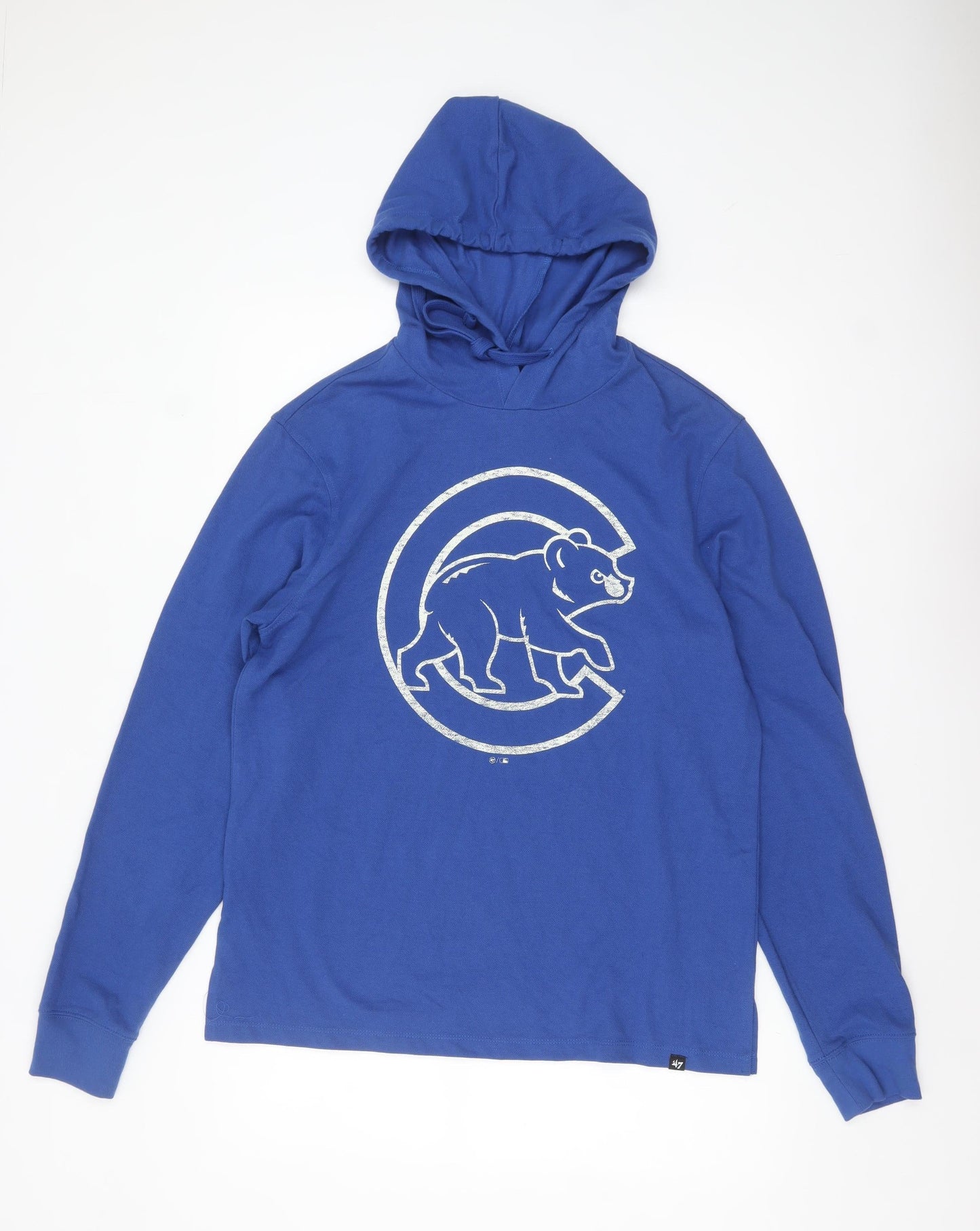 '47 Brand Men's Blue Pullover Hoodie M Sports Graphic