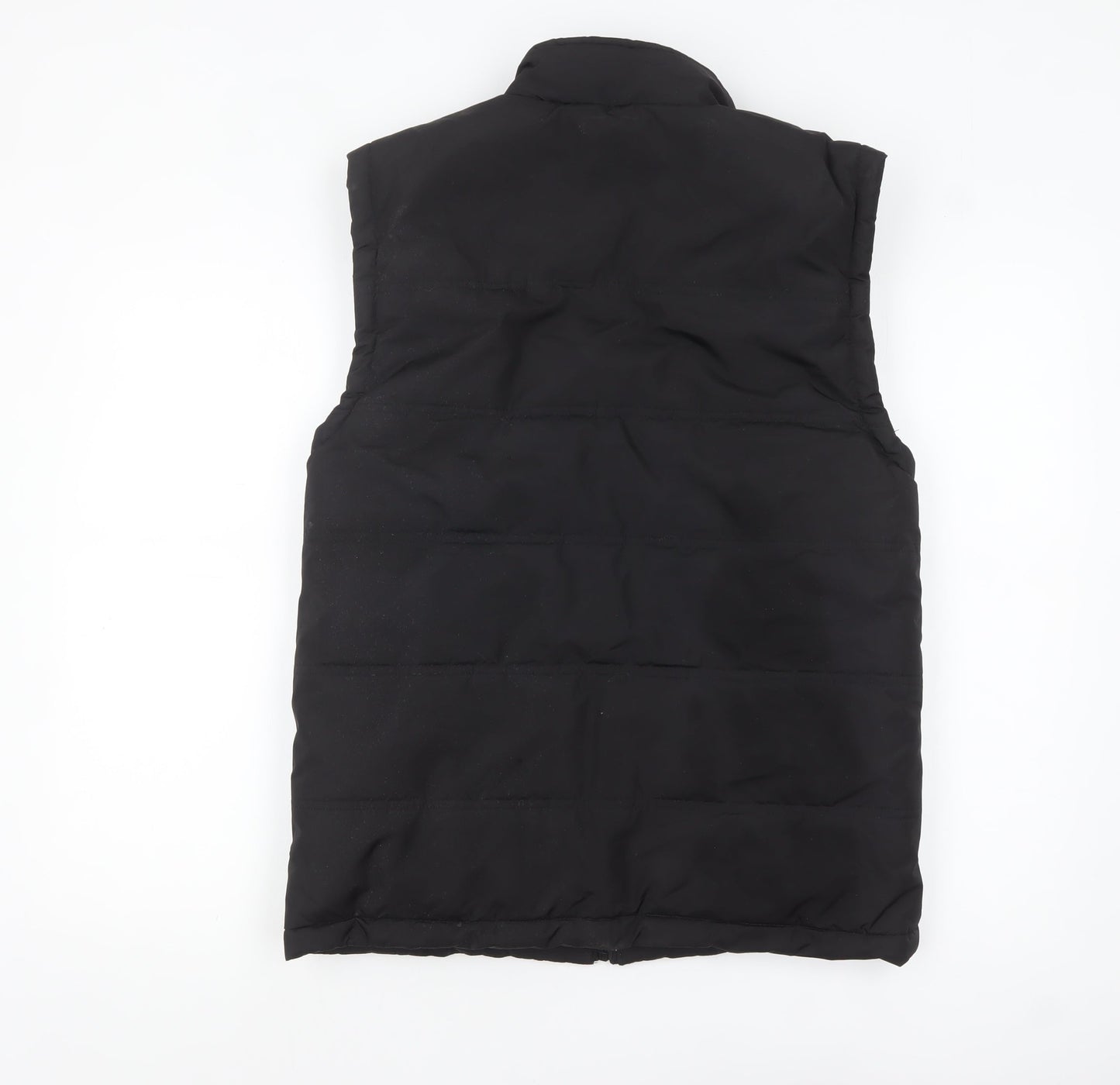 Slazenger Men's Black XS Puffer Waistcoat Lightweight Full Zip