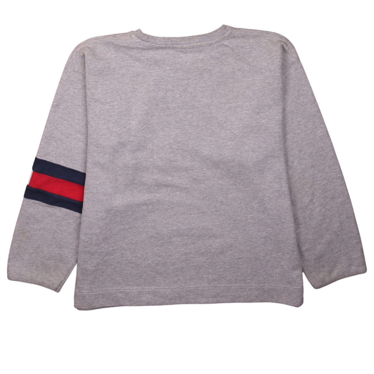 Tommy Hilfiger Women’s Grey Sweatshirt L Crew Neck Logo Casual