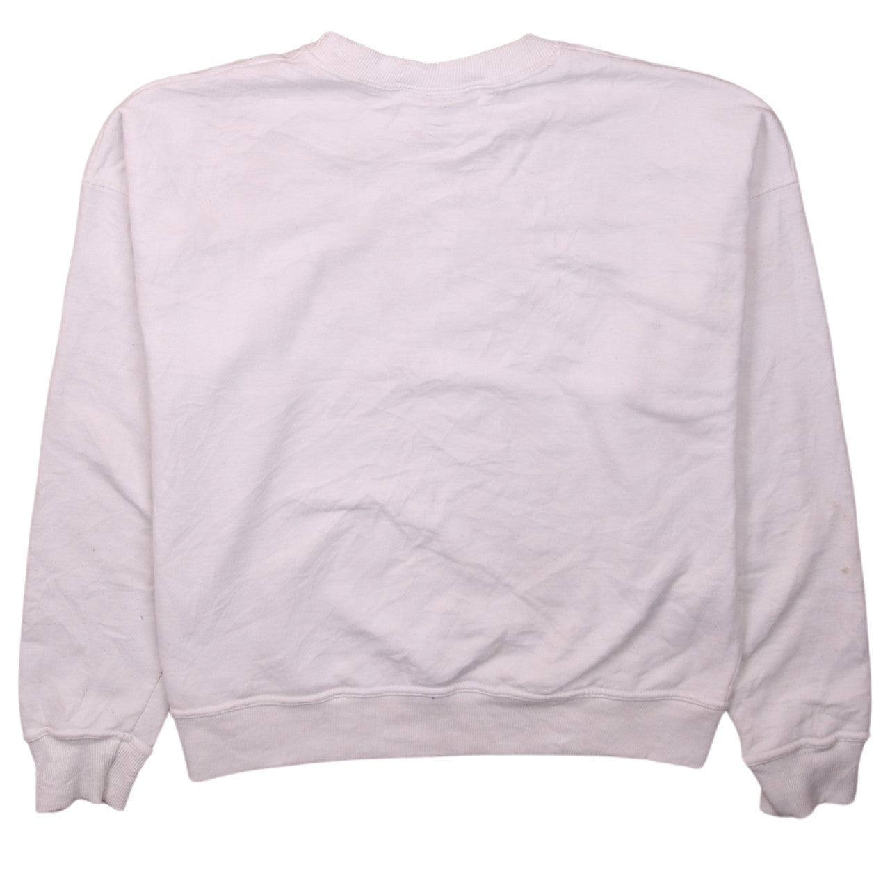 Champion Women's White Small Pullover Sweatshirt Classic Logo