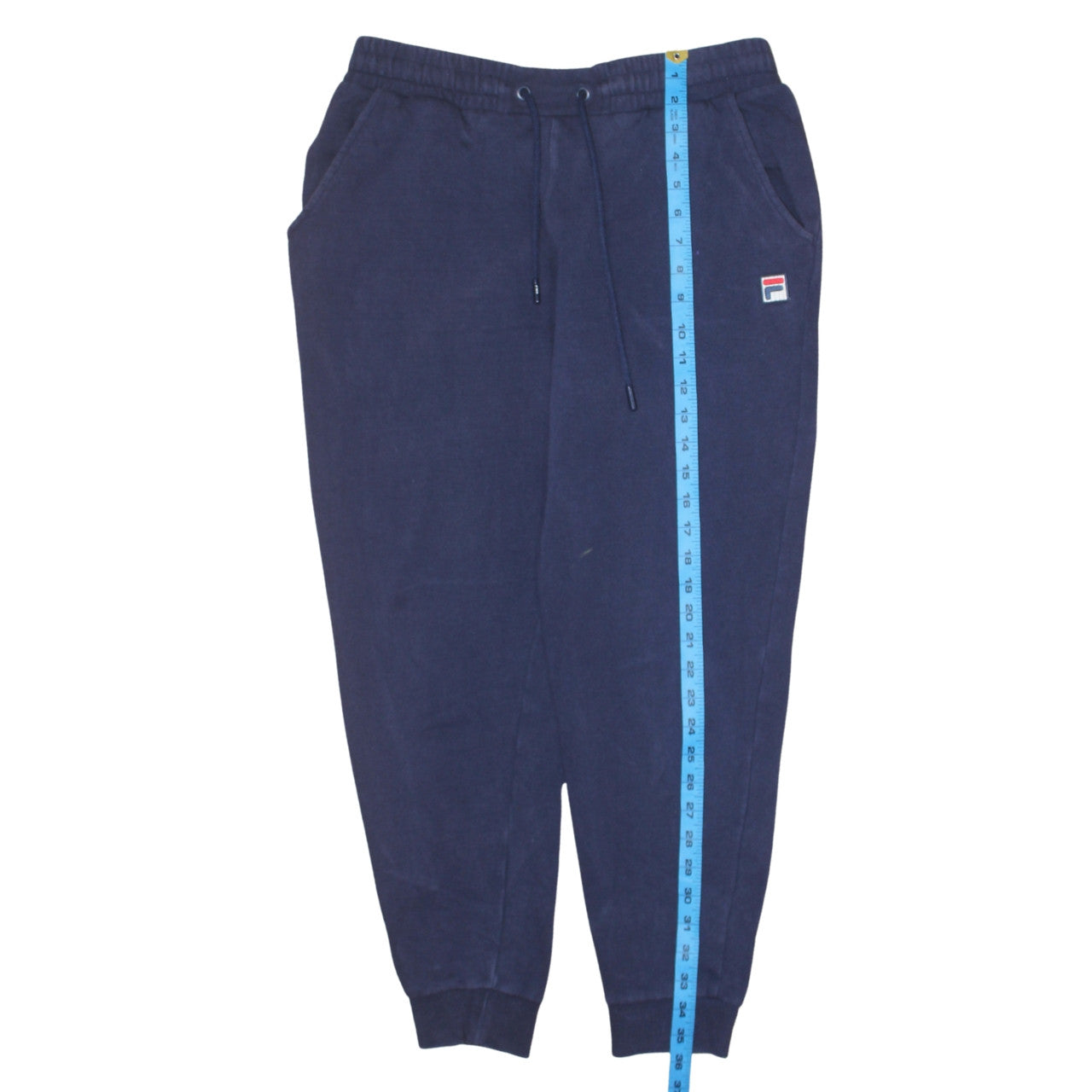 FILA Men's Blue Regular Fit Sweatpants Joggers M