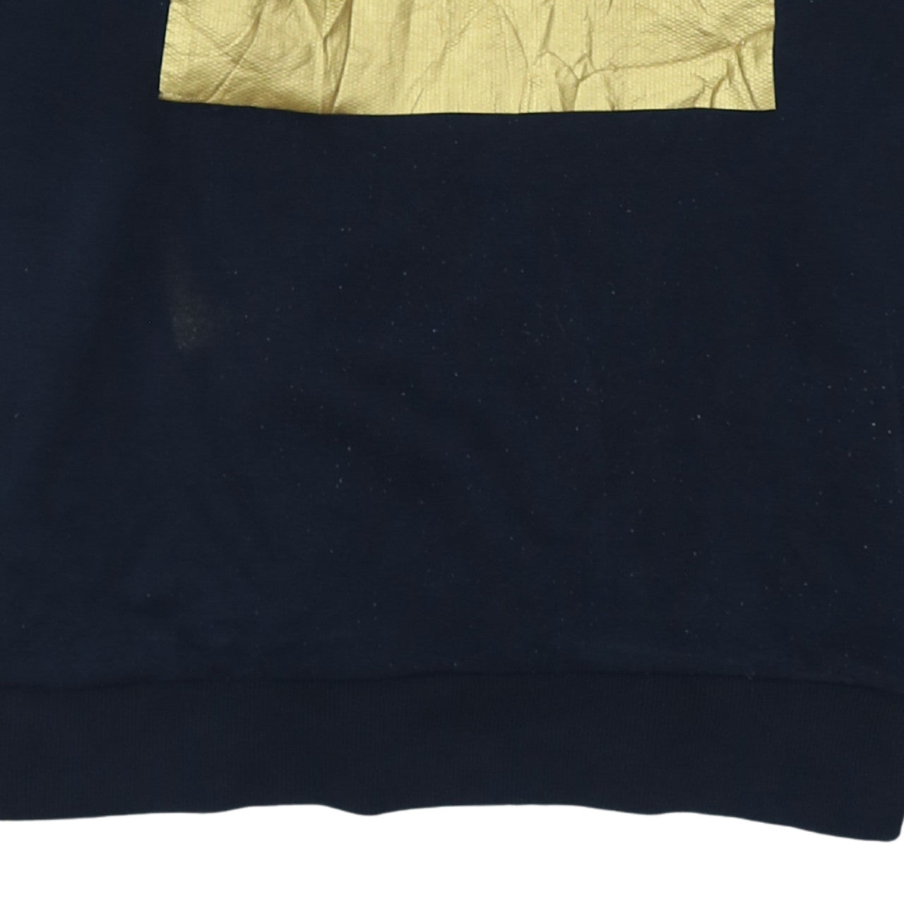 Hugo Boss Men's Blue Gold Logo Crew Neck Sweatshirt Size L