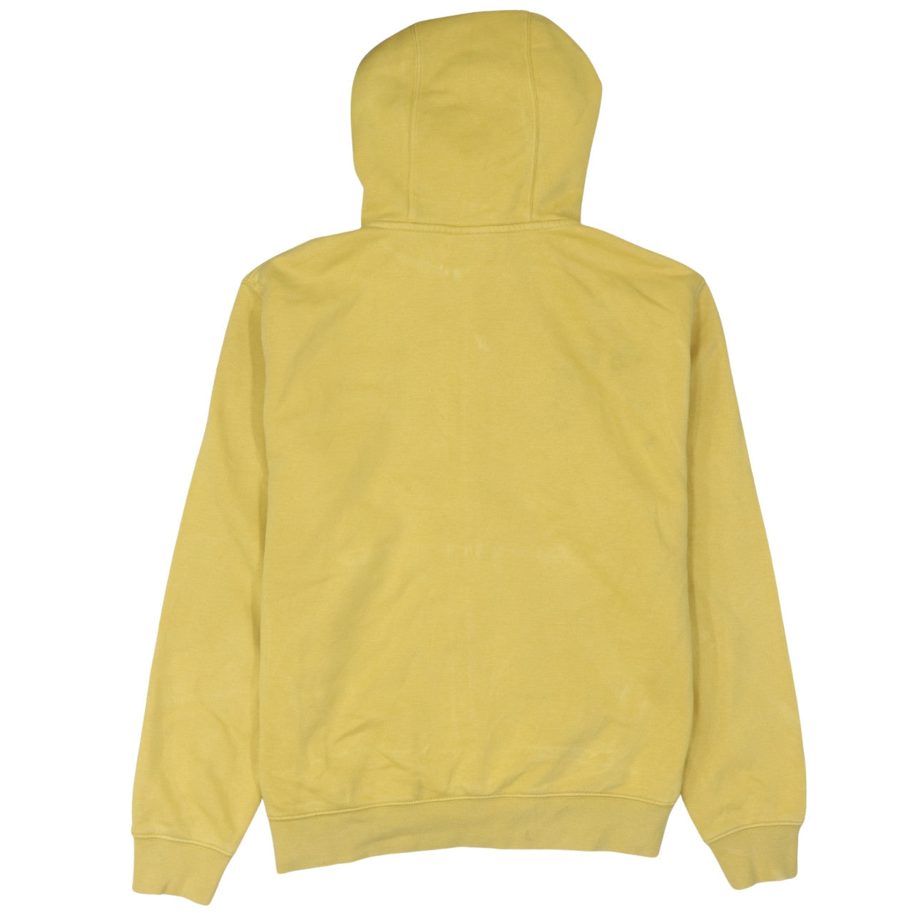 Nike Men's Yellow Full Zip Hoodie M Fleece Sportswear