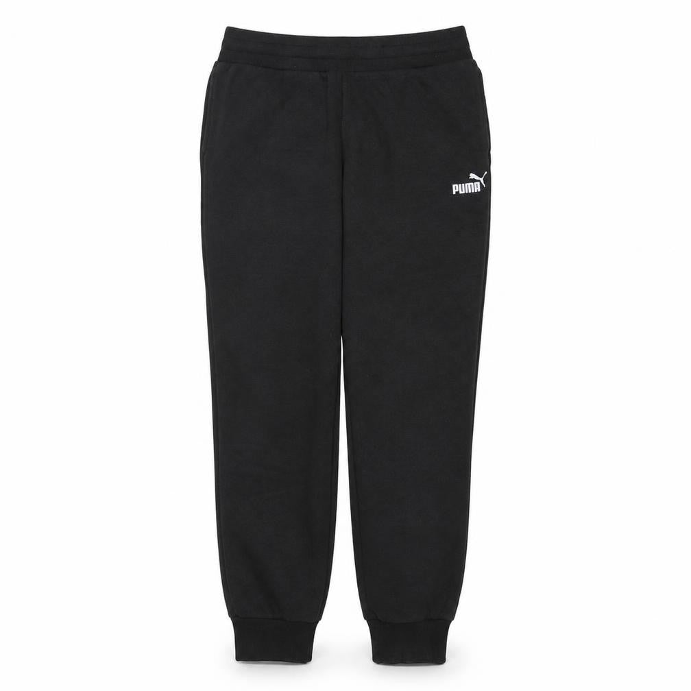 Puma Womens Black Jogger Sweatpants S Cotton Blend Fleece