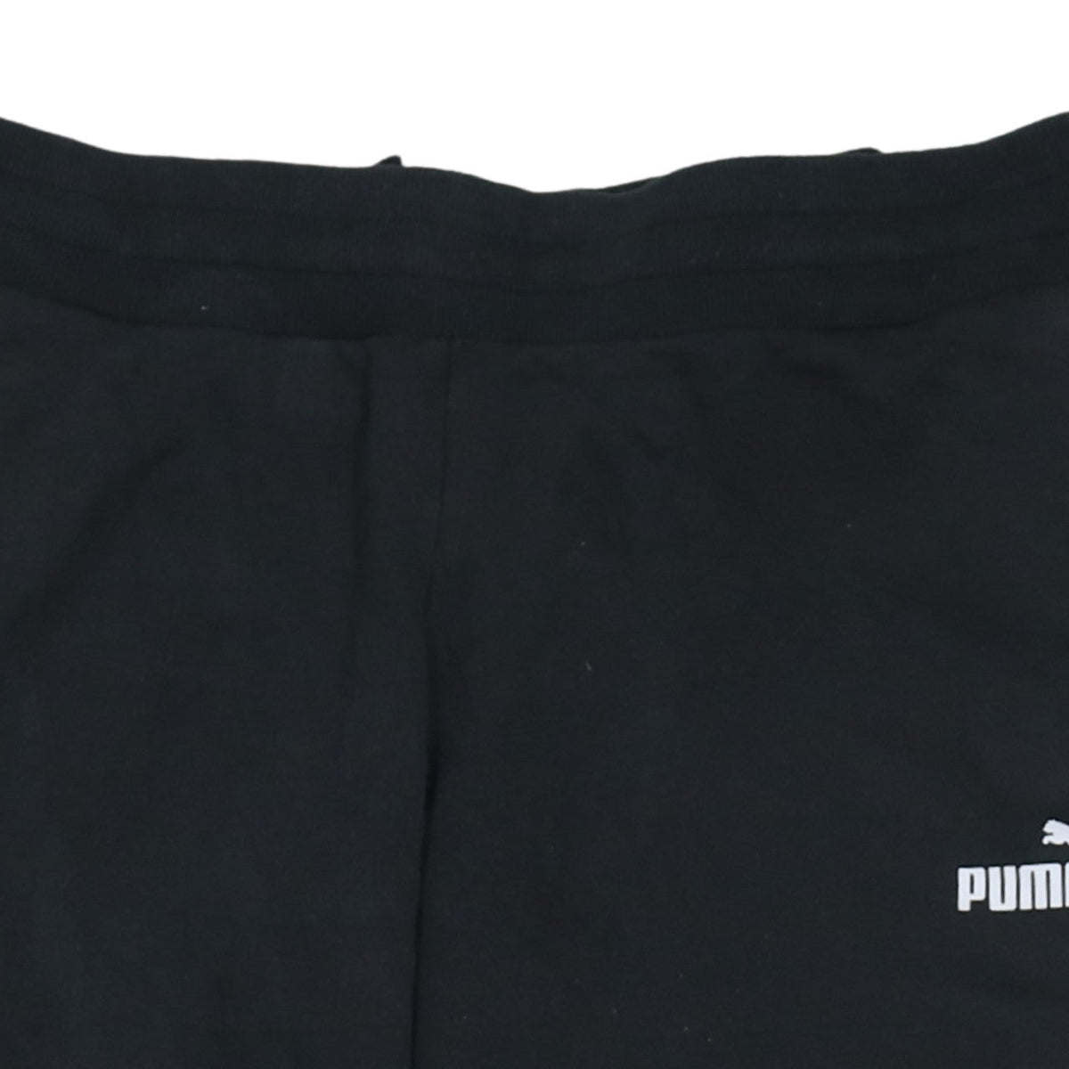 Puma Womens Black Jogger Sweatpants S Cotton Blend Fleece