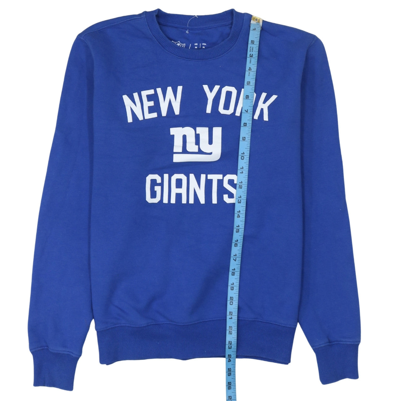 Fanatics Men’s Blue New York Giants Crew Neck Sweatshirt M