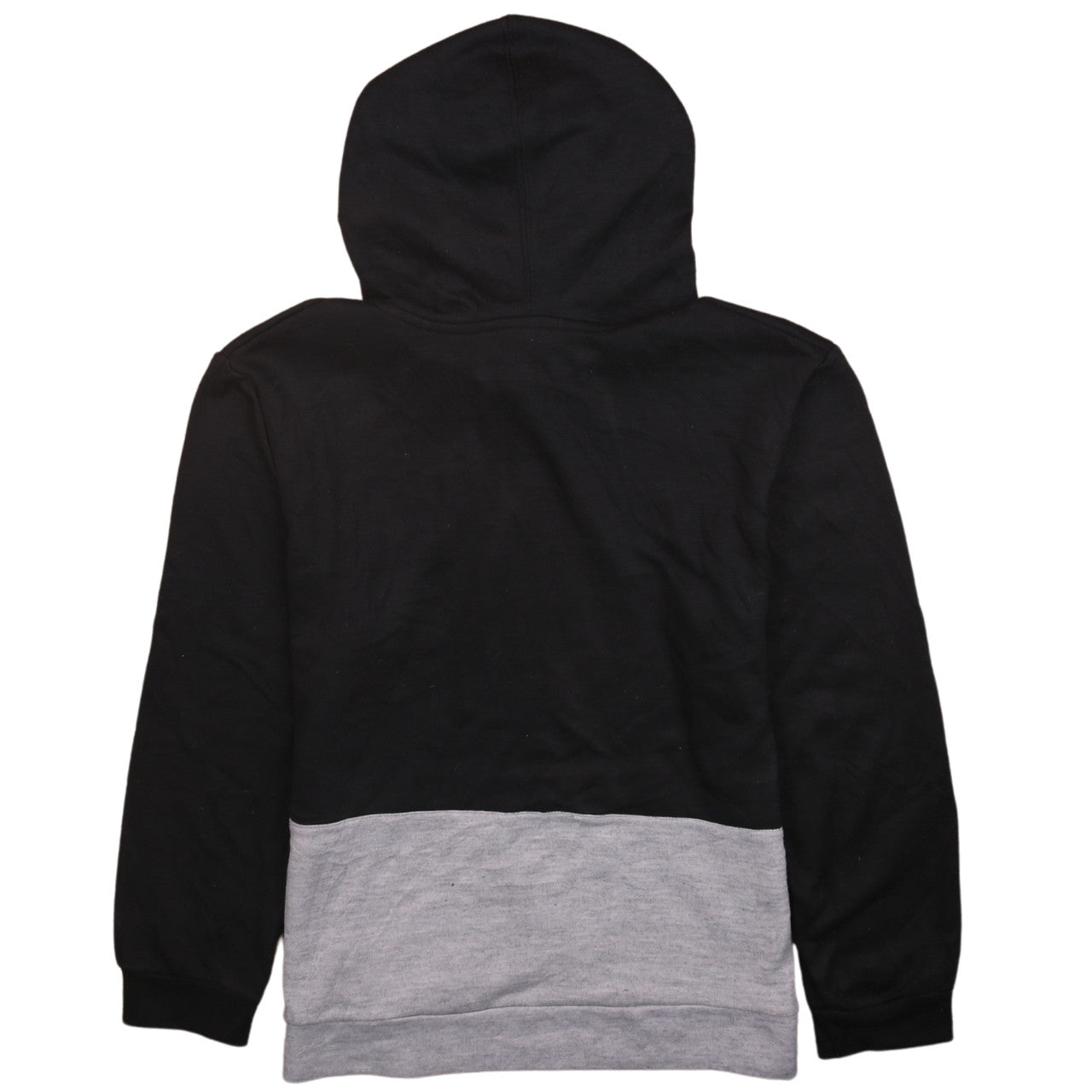 Fila Boys Black & Grey Pullover Hoodie L (14/16) Cotton Blend Casual