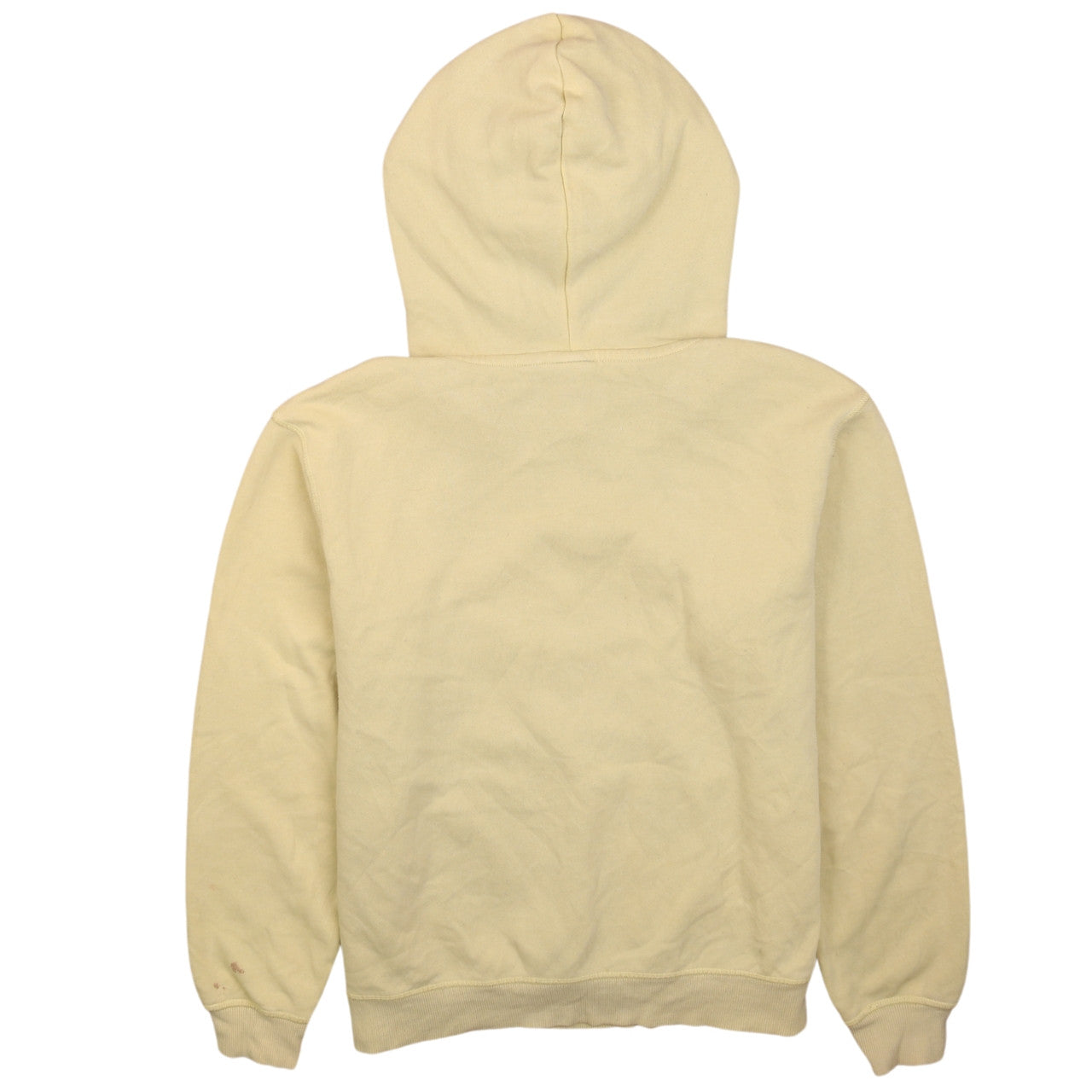 H&M Disney Women Beige Hoodie Small Pullover Mickey Graphic Lined