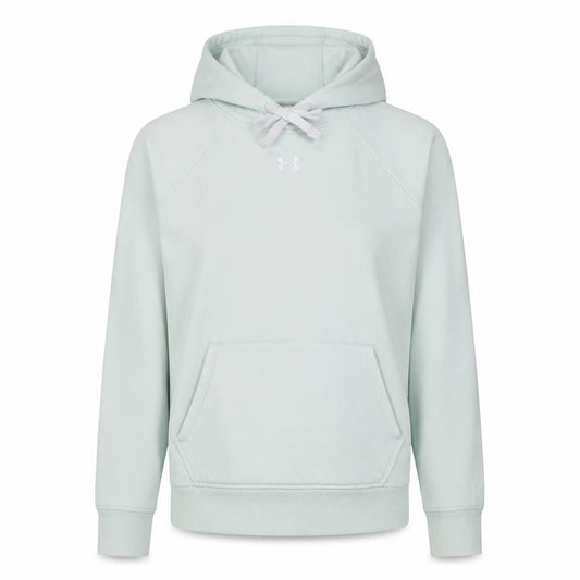 Under Armour Women's Mint Green Pullover Hoodie Medium Loose Fit