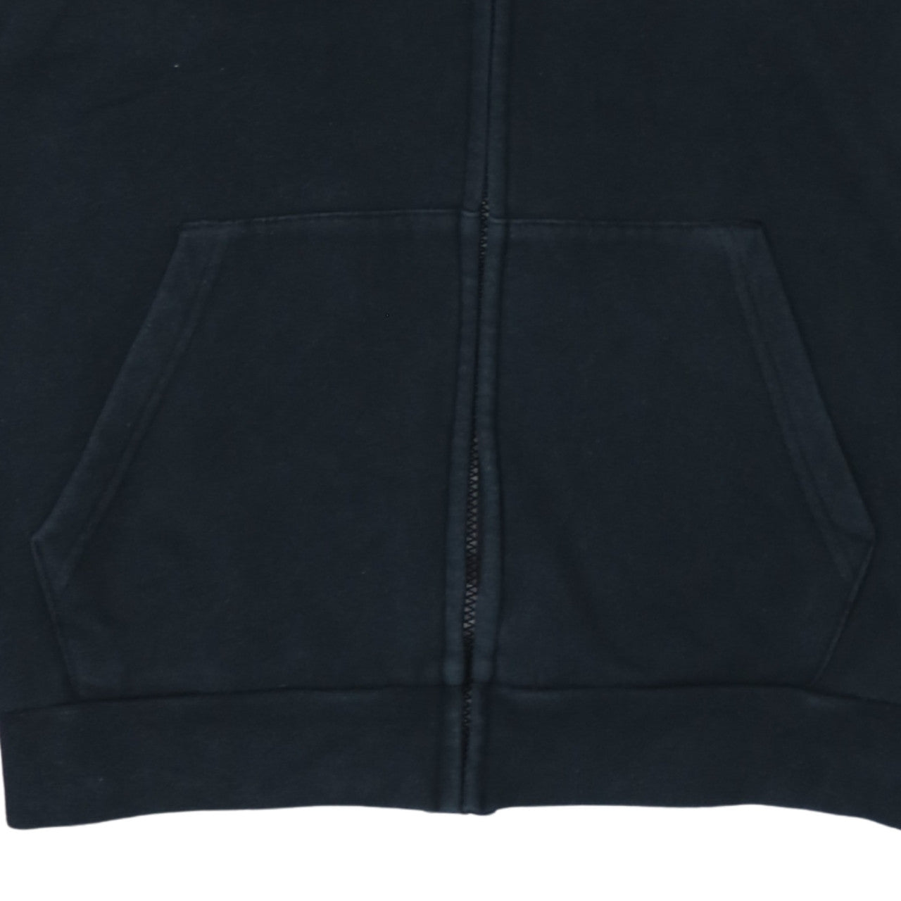 Converse Women's Black XL Full Zip Hoodie Cotton Blend
