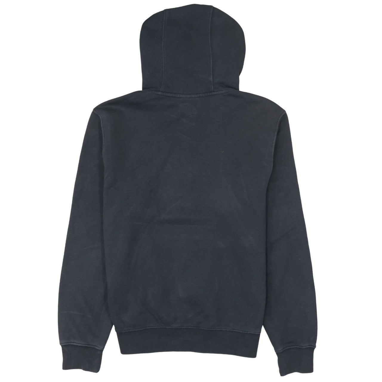 Nike Men Black Pullover Hoodie S Logo Fleece Sweatshirt