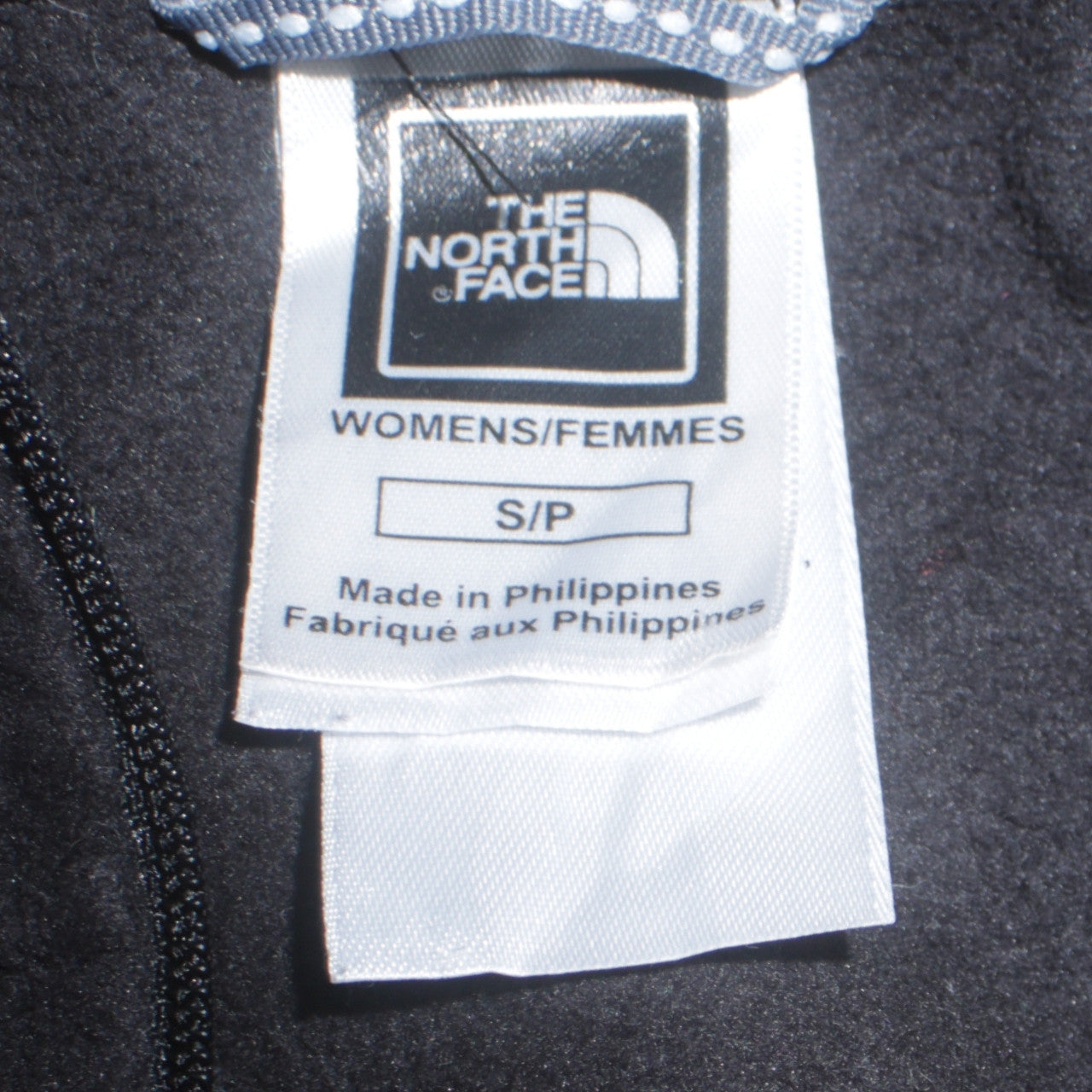 The North Face Womens Black Fleece 1/4 Zip Pullover Sweatshirt S