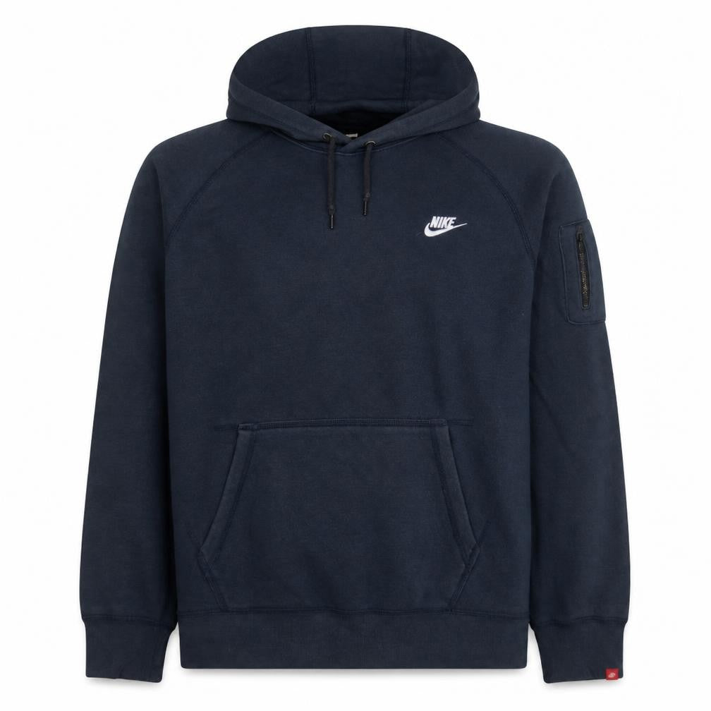 Nike Men’s Blue Pullover Hoodie XL Regular Fit Fleece Sweatshirt