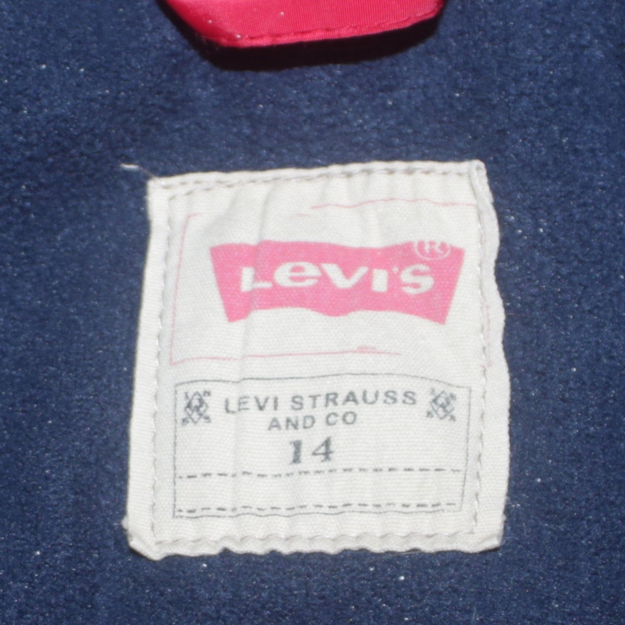 Levi’s Boys Multicoloured Hooded Puffer Jacket Size 14 Years Winter Coat