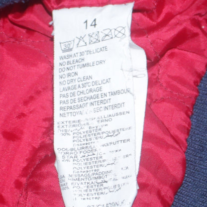 Additional view of Levi’s boys’ multicoloured hooded puffer jacket, size 14, years winter coat