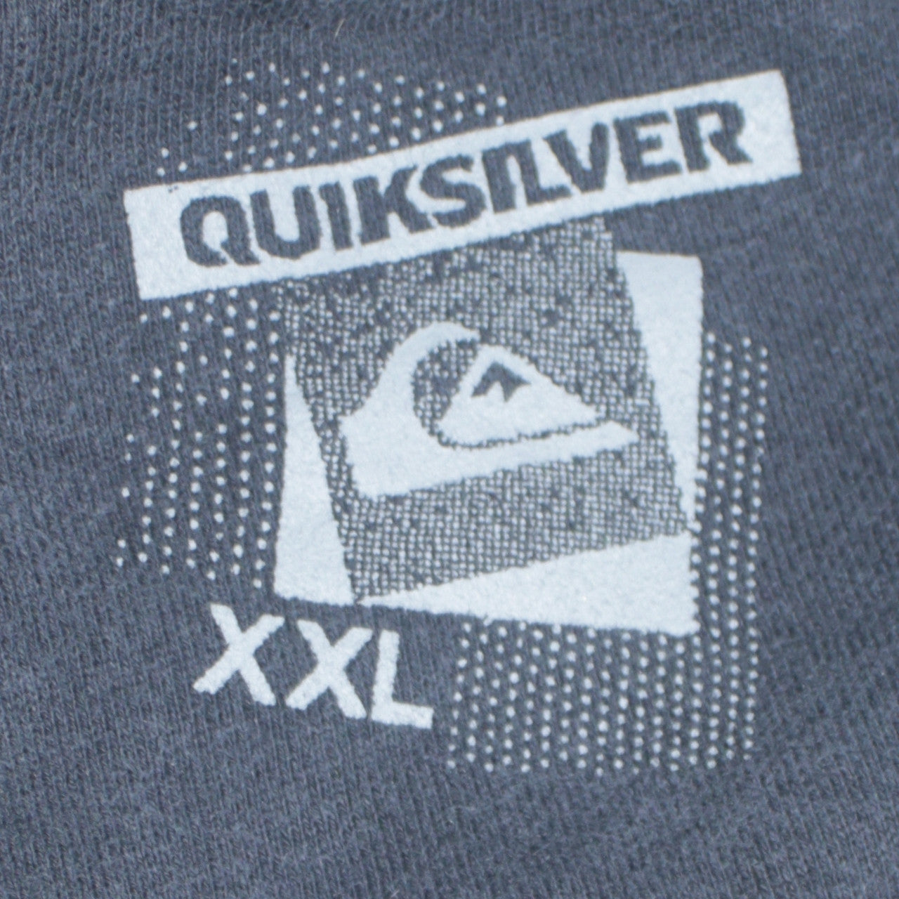 Quiksilver Men's Black 2XL Track Jacket Full Zip Cotton Fleece