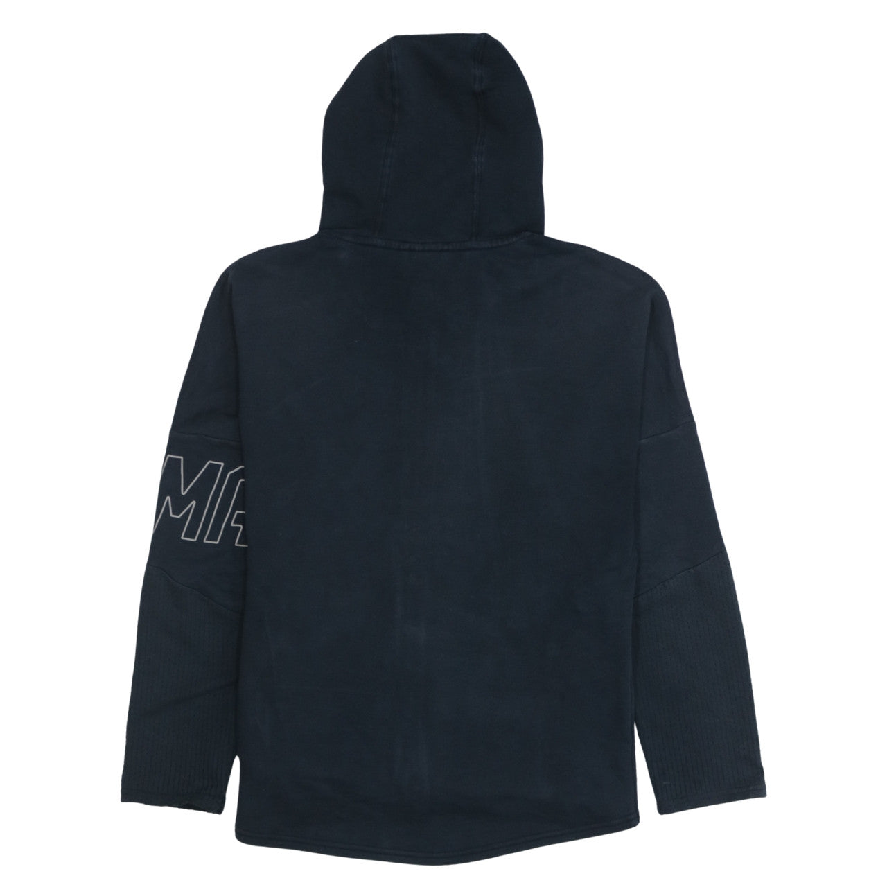 Puma Men's Black Full Zip Hoodie Size S Lightweight Sportswear