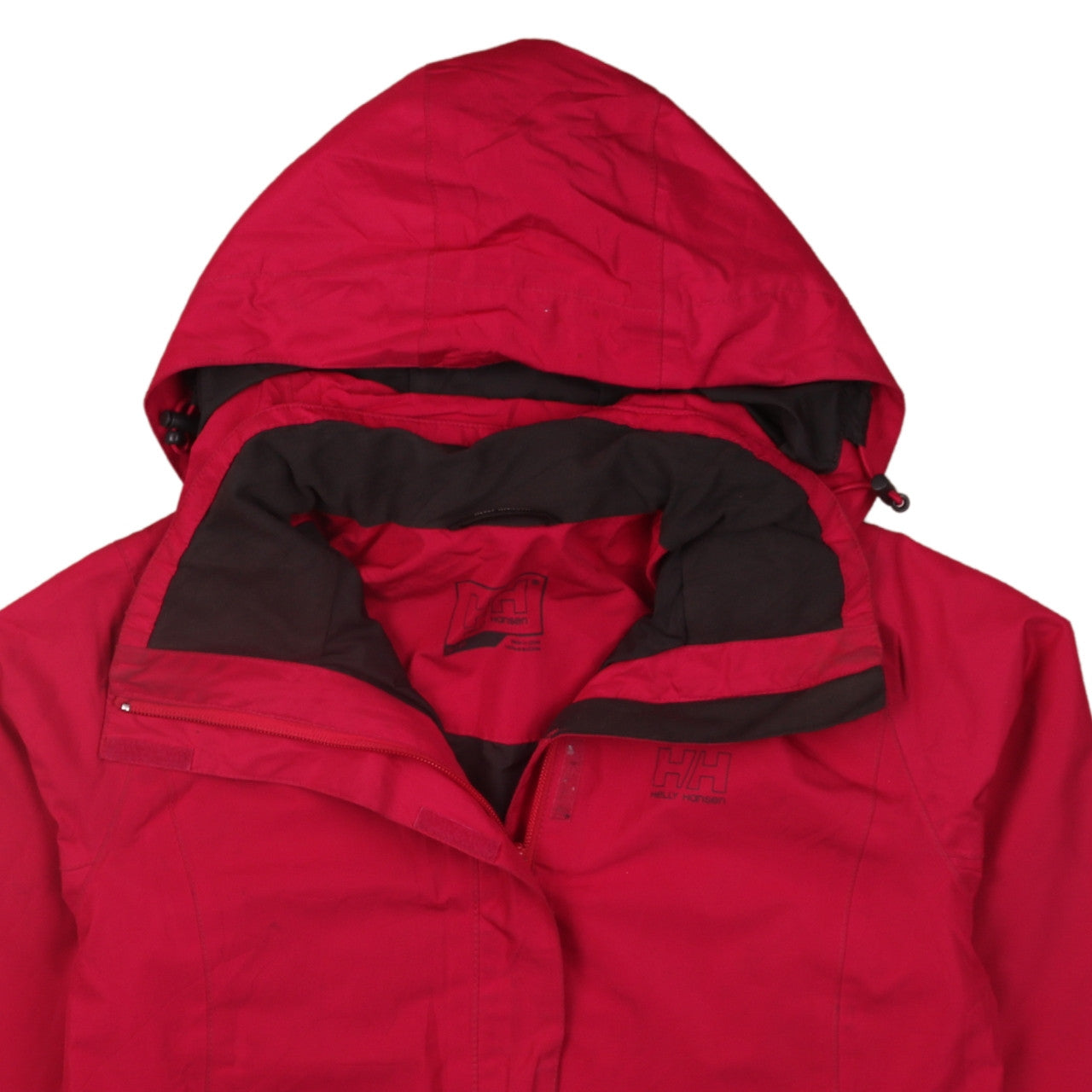 Helly Hansen Women’s Red Waterproof Hooded Jacket Size S