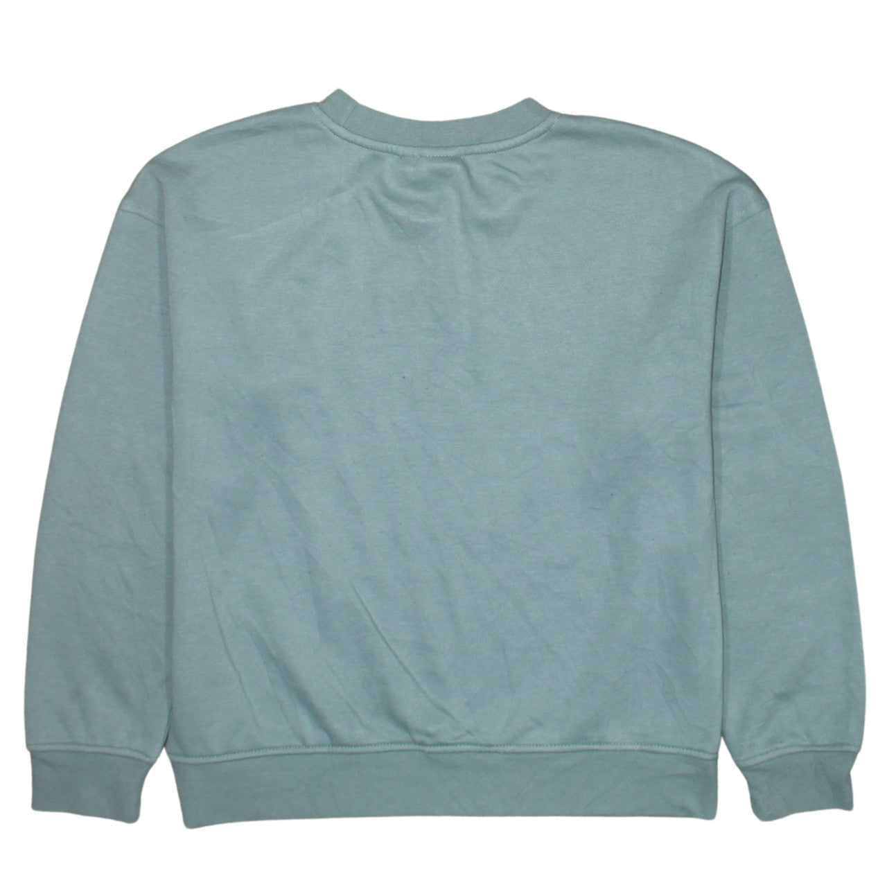 Disney Women’s Green Mickey Mouse Sweatshirt 2XS Pullover Cotton Blend