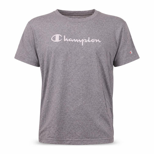 Champion Men's Grey XL Short Sleeve Crew Neck Sports T-Shirt