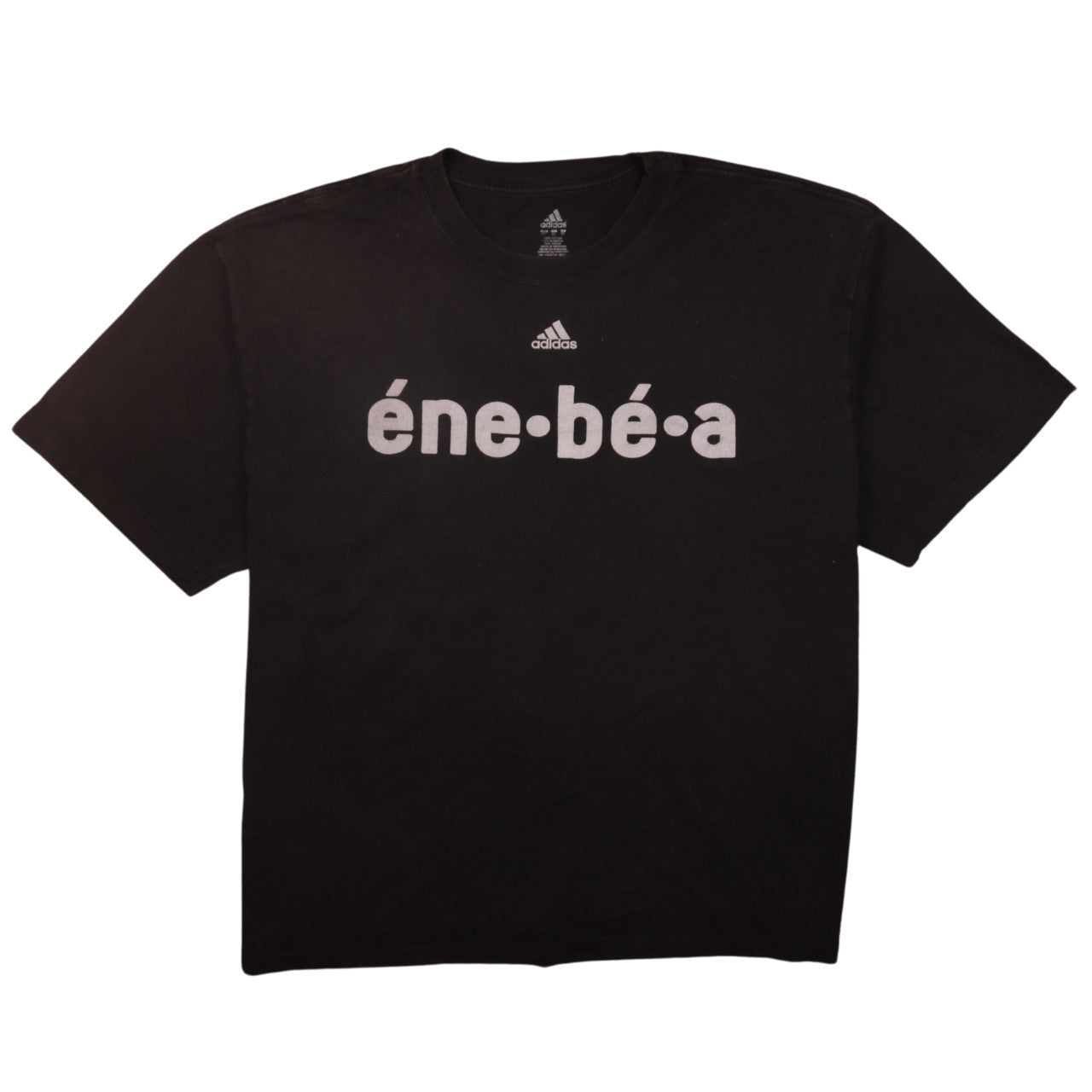 Adidas Men’s Black NBA Graphic Cotton Short Sleeve T-Shirt XL