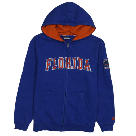 Colosseum Athletics Boys Blue Full Zip Florida Hoodie L 16-18 Fleeced