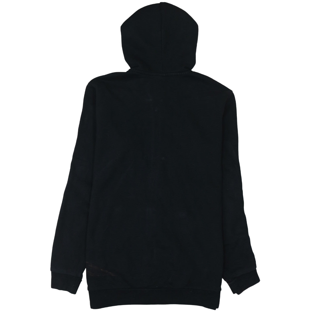 Adidas Men's Black Full Zip Hoodie M Sportswear Logo Fleece